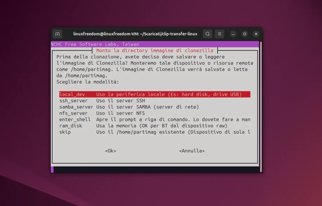 clonezilla ubuntu