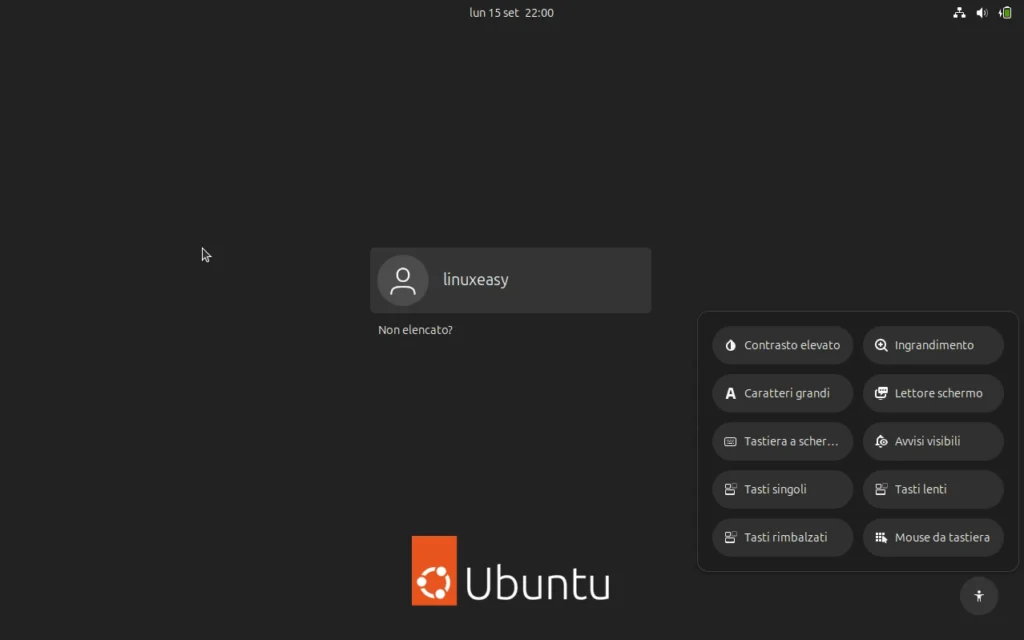 gnome 49 lock screen