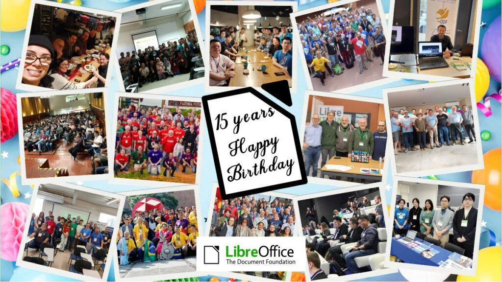 libreoffice 15 anni