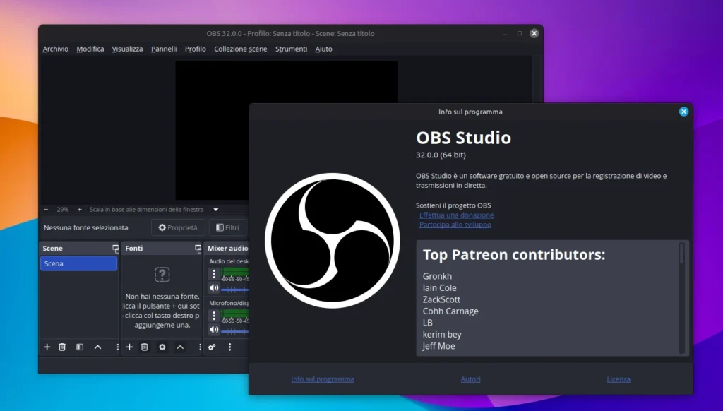 obs studio 32 0 linux