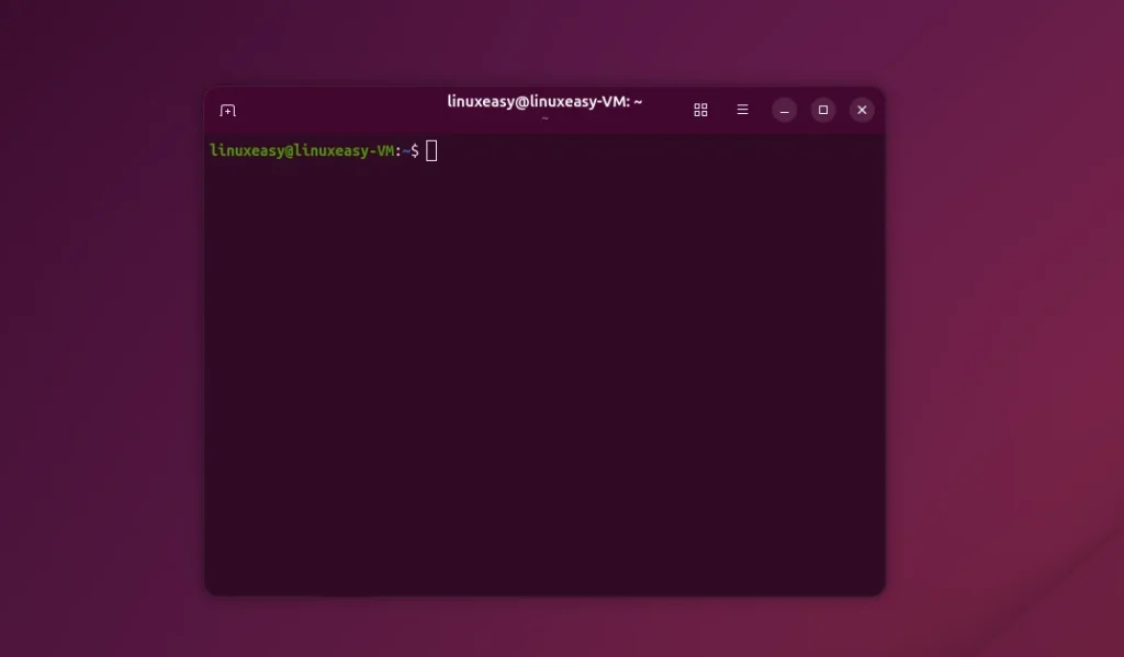 terminale ubuntu 25.10