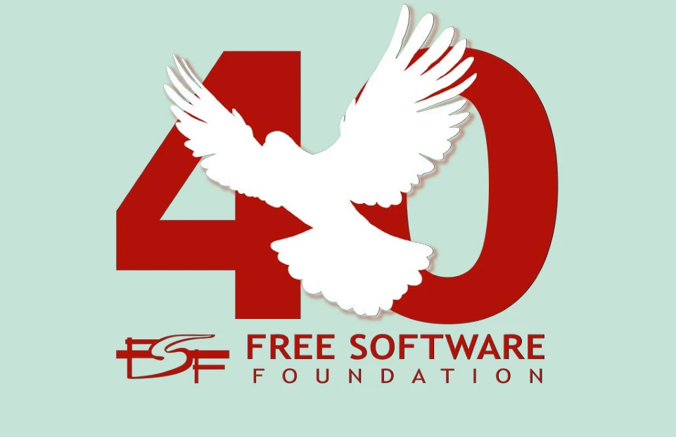 free software foundation fsf 40 anni