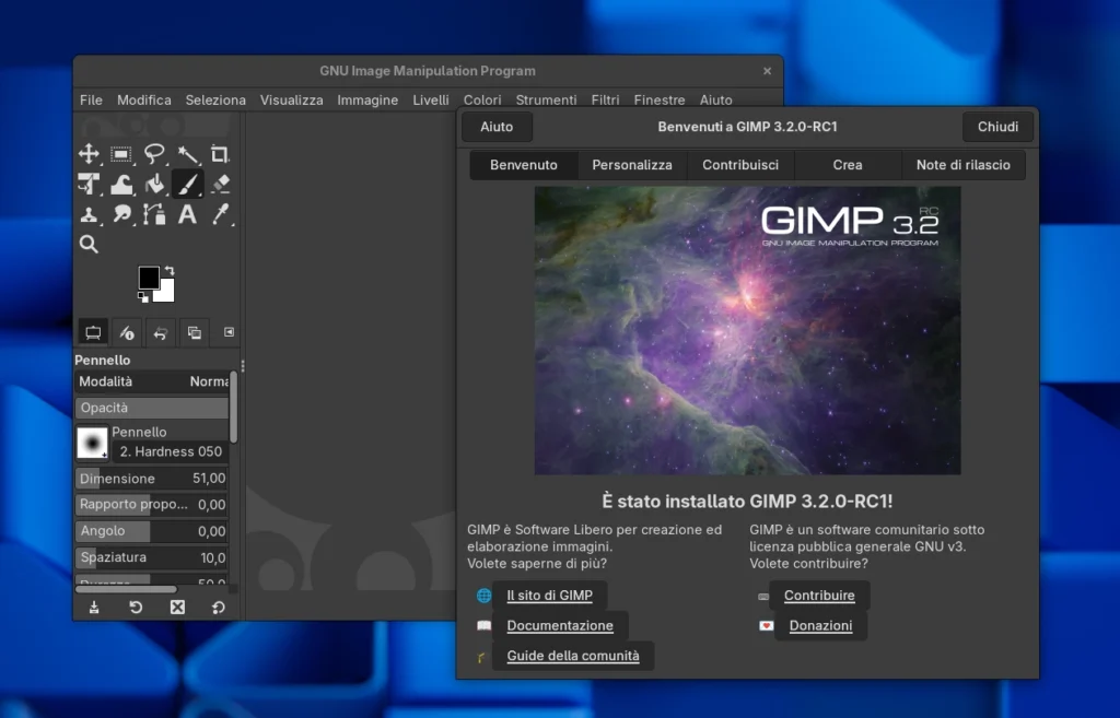 GIMP 3.2 RC