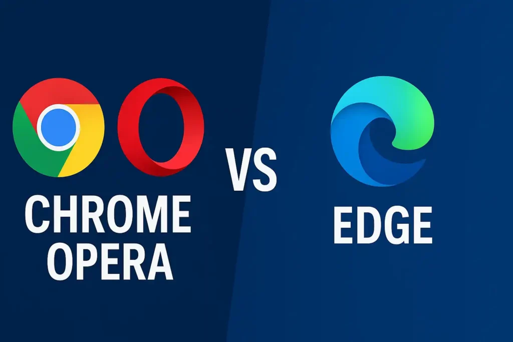 chrome opera vs edge