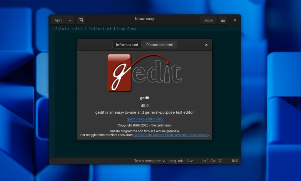 gedit 49 linux